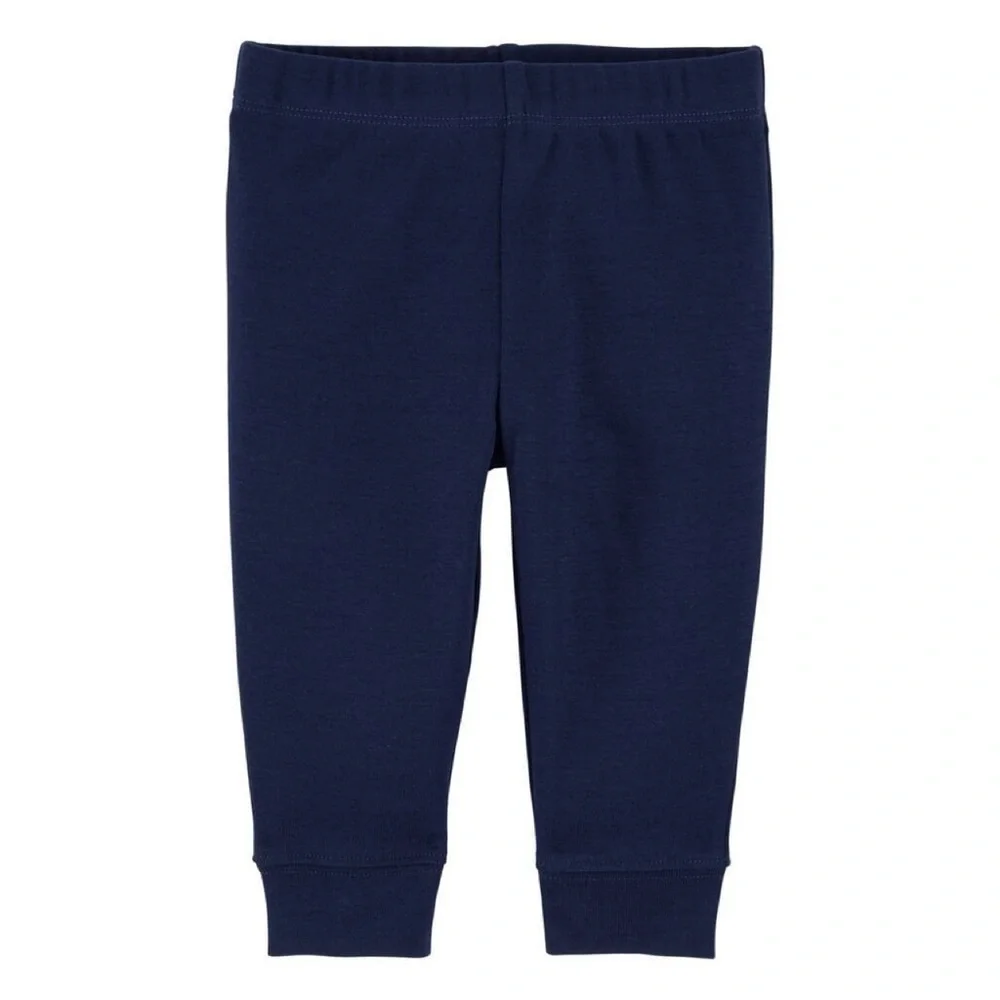 Navy Blue Pull On Pants
